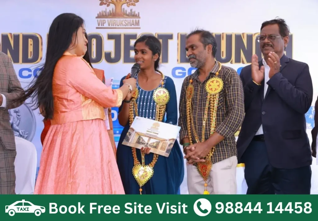 Customer review and success story at VIP Viruksham Singaperumal Koil premium villa plots project launch